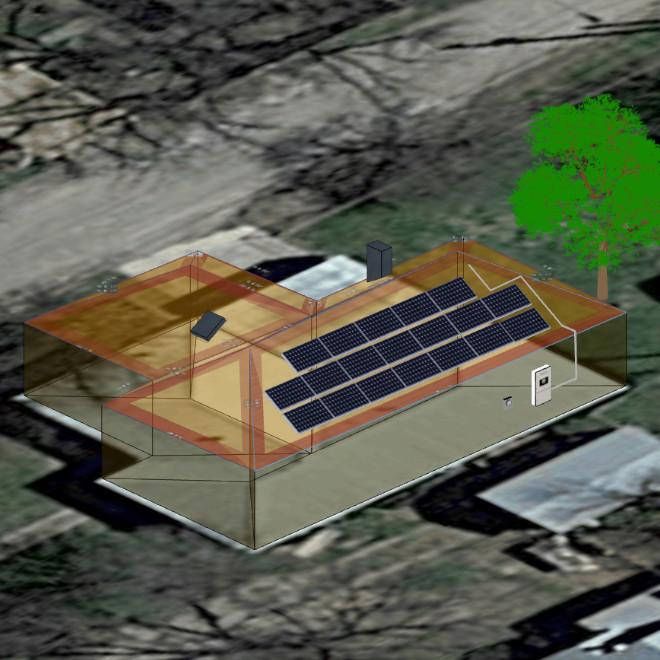 screenshot of Web Solar Cloud